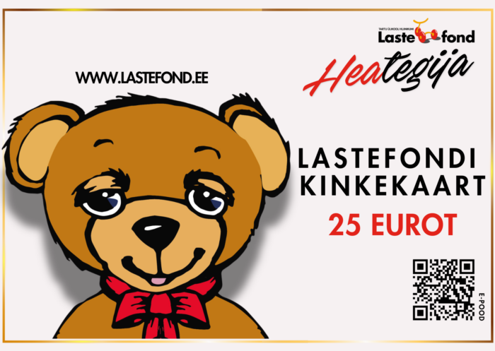 Lastefondi kinkekaart 25.-